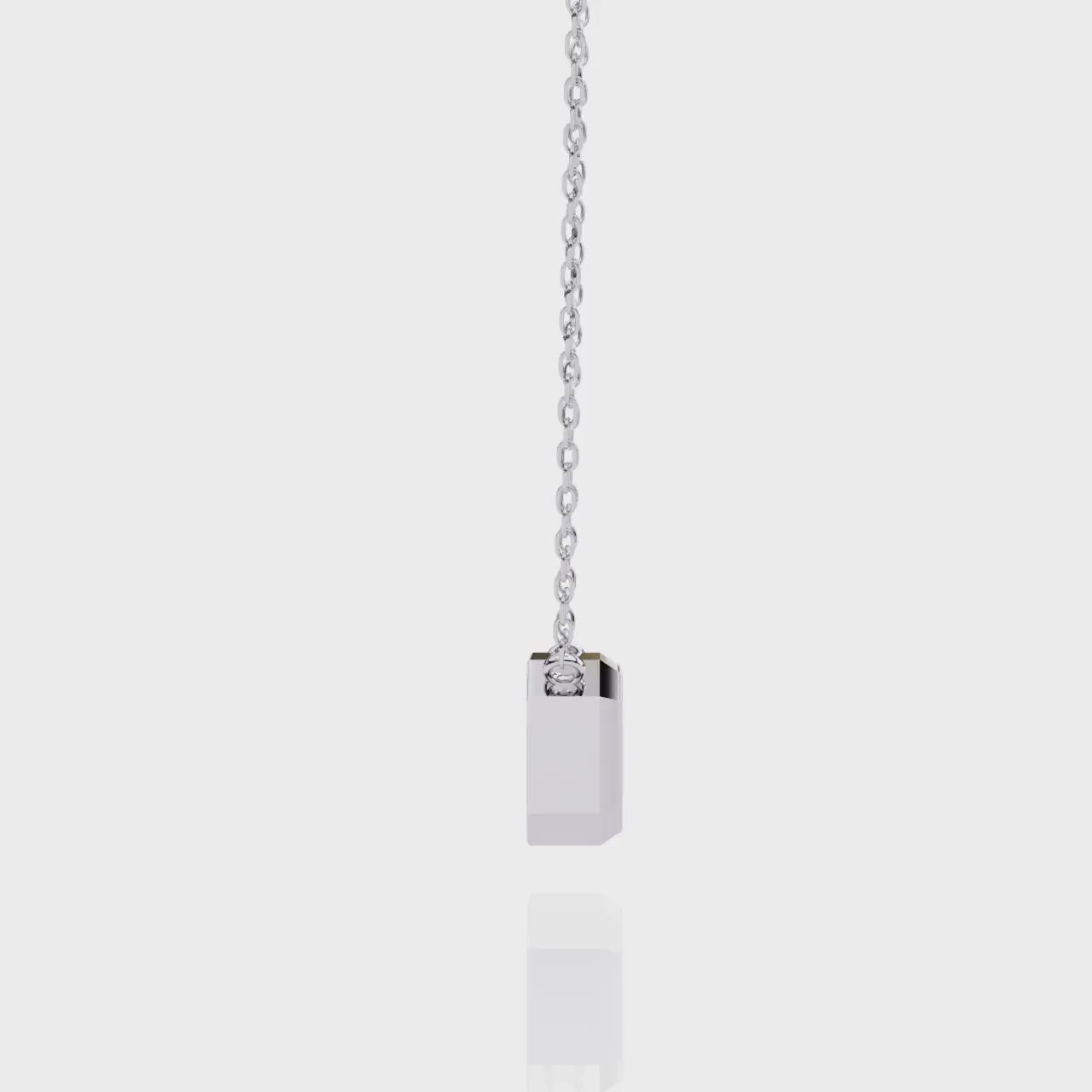 Radiant Elegance Solitaire Pendant